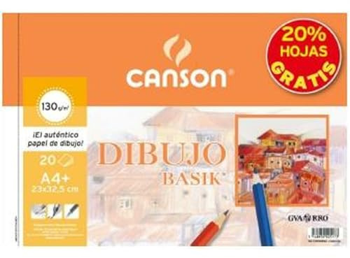 Bloc de dibujo Canson Basik Microperforado 130 g/m²