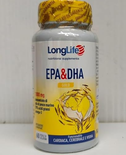PROMO 2 CONFEZIONI LONGLIFE EPA&DHA GOLD 60+60 PERLE