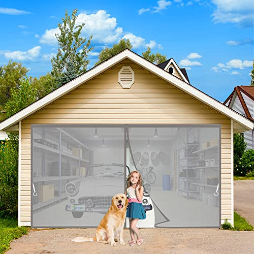 Moustiquaire Porte Fenetre 60 x 225 cm Aimantée Magnetique, Rideaux Toile Insect Ecran, Anti Mouches pour Porte,Installation sans Outil Facile Magnétique Moustique Gris