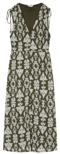 Springfield Vestido para Mujer, Gris Kaki, M