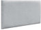 DHOME Paneles Tapizados de Tela Aqualine Autoadhesivos para Pared Acústicos Absorbentes Protección Impactos Cabeceros Decoración Hogar Dormitorio (Gris Claro, 60x50cm)