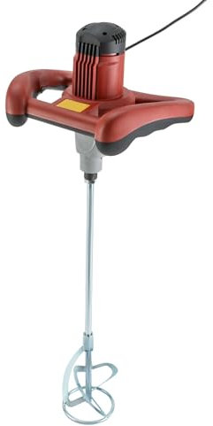 Miscelatore per cemento 1600 W con velocità infinitamente regolabile agitatore 60 cm per cantieri malta e vernice potente ed efficiente
