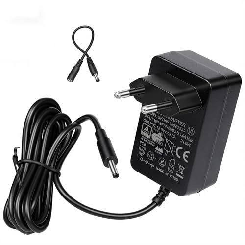 12V 2A Adaptateur Secteur Alimentation Chargeur pour Thomson NEO14A-4BK64 | NEO17C-2WH32N, NEO14C-2BK32, NEOX13C-4BK32, NEO14A-4SL64, NEO14C-4SL64, NEO14A Ordinateur Portable 24W