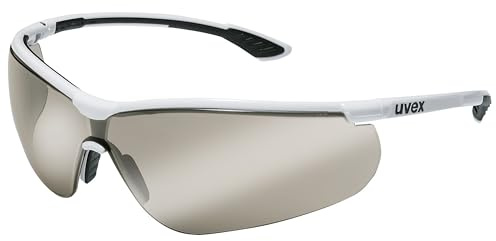 Uvex sportstyle – Schutzbrille – sportliche Bügelbrille supravision excellence Technologie - rutschsichere & verstellbare Nasenauflage