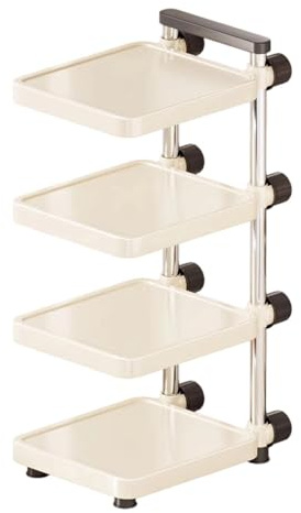 predolo Étagère de rangement pour casseroles, organiseur d'angle, gain de place, réglable, pour plan de travail, cuisine, poêles à frire
