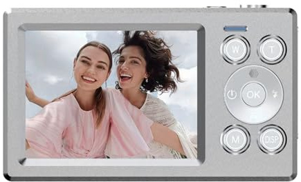 Appareil photo numérique rétro double écran 5000 W zoom 16x pour étudiants adolescents photographie de voyage double écran appareil photo numérique pour étudiants