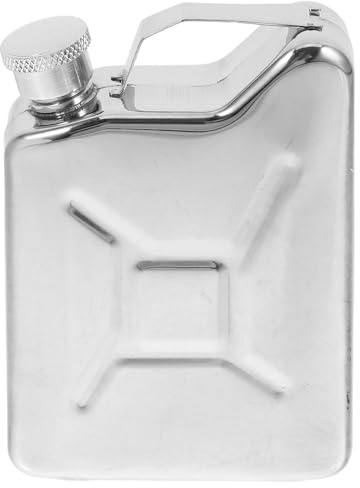 DIYEAH Fiaschetta Resistente e Non Deformabile 150ml in Acciaio Inossidabile da Campeggio per Escursioni e Uso Esterno
