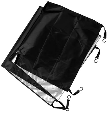 Generic Funda para Ciclomotor de Tela Oxford, Corta 72x220 Cm, Protección contra Lluvia y Sol para Scooter, Bicicleta Eléctrica y Motocicleta, Cubierta Ligera y Portátil