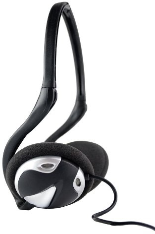 RCA HP245 Folding Neckband Style Headphone for Smartphones, Tablets, MP3 Players