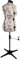 Sewing Online Mannequin Couture Réglable, Motif à Bourgeon de Rose | Moyen (M) [Taille EUR 44 à 48]