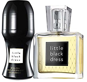 Avon Set Little Black Dress EDP limitierte Edition Spray und Deoroller
