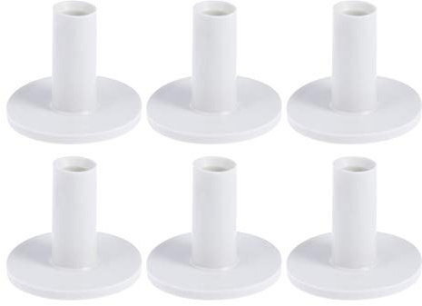 12st Golf-Tee-Halter Aus Gummi Golfwerkzeuge -Gummi-t-Shirts Übungstraining Driving-Range-t-Halter Abschlaghalter Für Driving Range Teehalter Für matten 7 Zubehör Weiß