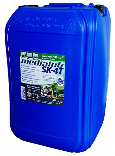 25 Liter Sonderkraftstoff KETTLITZ-Medialub SK-4T Gebrauchsfertige 4-Takt Kraftstoff KWF geprüft