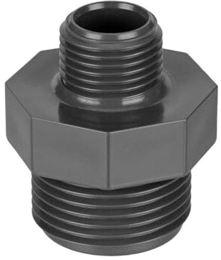 REKUBIK PVC-U Reduziernippel 2X Außengewinde Größe 2 AG x 1 1/4 AG