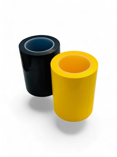 ALLTAPESDEPOT Greenhouse Repair Tape -12 x 108', Polyethylene Film for Long-Term UV Protection, Ideal for Greenhouses, Boats, and Campers. Yellow 3 x 108' Pack of 1 ROLL