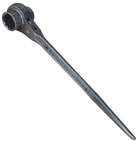 WEDO Steckschlüssel,Schlagratschenschlüssel,40 Chrom-Vanadium-Stahl Stecknuss-Adapter,24X30mm,Länge mm,Schraubenschlüssel,Schwarz,Korrosionsbeständig