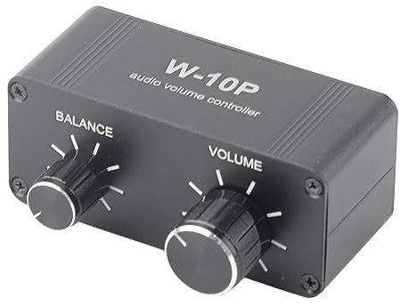 Mini Small Stereo Audio Preamplifier Portable Headphone Amplifier Volume Controller with Jack 3.5mm Output