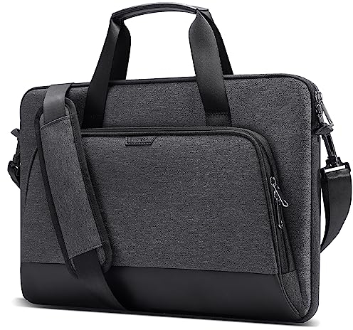 Inateck 360° Schultertasche Laptop-Hülle Kompatibel mit 15-15,6 Zoll Laptop/Chromebook/Notebook