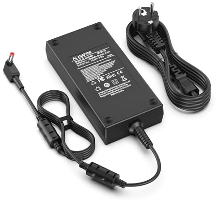 Jippofu Netzteil 180W Laptop Ladegerät für MSI Ladekabel Charger 5.5*2.5mm | für GF65 GF75 GS65 GS75 GS73 GS70 GS63 GS63VR GE62 GE70 WS66 WS75 GT70 GT60 GP62 Creator 17M 15M 15 Bravo 17 15 Adapter