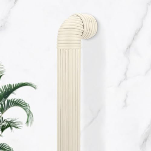 Rohrversteck unter der Spüle – Abdeckleiste for Gasleitungen und Wechselstromkabel, Rohrumhüllungsversteck, for Schutz von Gasleitungen im Innenbereich, for Badezimmer und Küche(3 Pcs a)