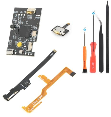 RongZy Cavo Console Aggiornato per RP2040 Switch Lite Firmware Core Chip per Nintendo Switch Lite Accessori Flashabili e Aggiornabili Parti di Ricambio con Strumenti di Riparazione