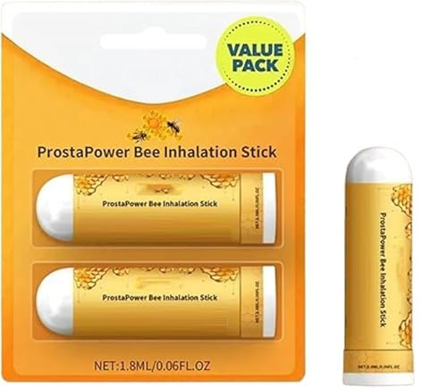 Lefun ProstaPower Bee Inhalation Stick,ProstaVibe Nasal Spray for Prostate Wellness,BeeBoom Nasal Inhaler,Professional Prostate Spray Improves Blood Circulation (1 pcs)
