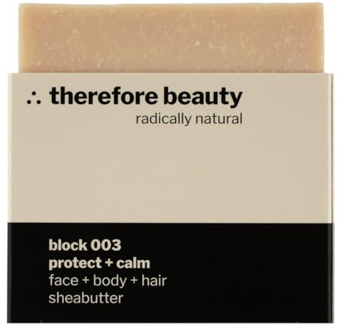 therefore beauty 2-in1 Seife block 003 protect + calm 100g