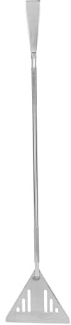 Stainless Steel Aquarium Spatula, Long Sand Spatula, Essential Tool for Marine Landscaping, Sand Flattening, and Subaqueous Plant Maintenance in Fish Tanks