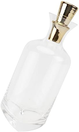 GLEAVI 1 Pezzo Elegante Decanter Contenitore Del Vino Whisky Decanter Per Vino Trasparente Decanter in Stile Nordico Decanter Dal Design Inclinato Transparent Bicchiere