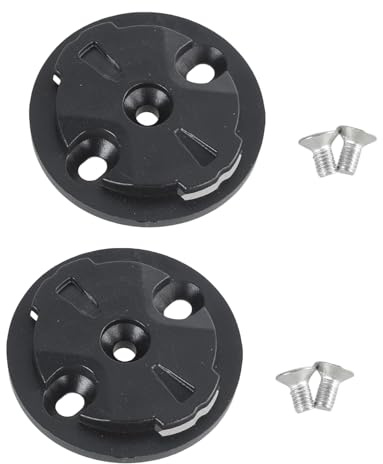 SIXHAOBU 2 Juegos de Soporte para computadora de Bicicleta, Base adaptadora para Soporte de Bicicleta, Soporte de cronómetro, Asiento Macho, Piezas de reparación de plástico de Repuesto para Garmin
