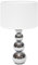 Smartwares 6000.074 lámpara de mesa con función táctil, blanco, 25 x 25 x 43 cm