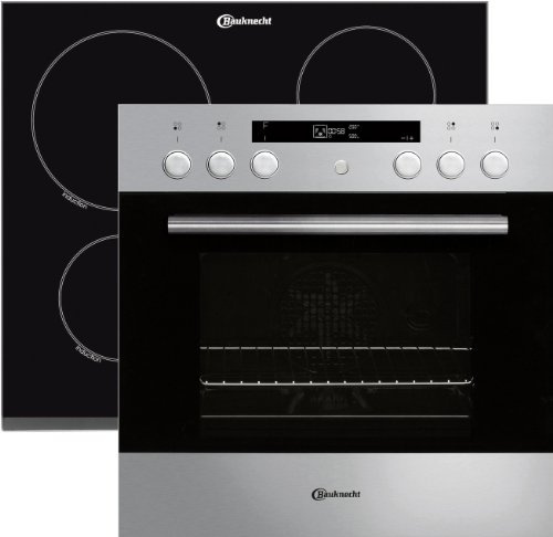 Bauknecht HEKO 7710 IN Combine de plaque de cuisson encastrable/A/plaque de cuisson : induction/couleur de la cuisinière : inox/CleverCook/Lightronic