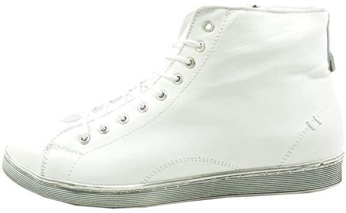 Andrea Conti 0341500 Snörskor för kvinnor, storlek:41, Färg:vit