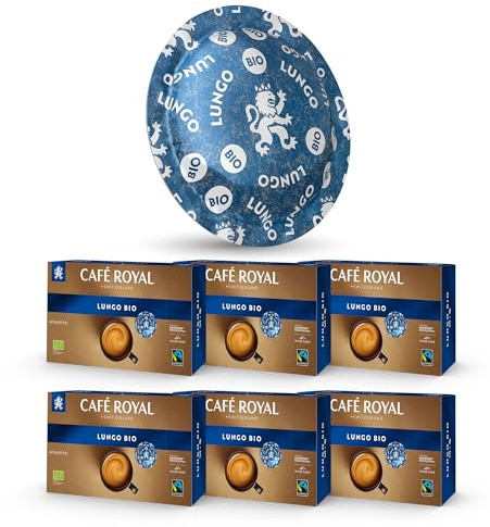 Café en Dosettes - Café Royal Pro | 6 x 50 - Compatibles avec les Machines à café Nespresso®* Professional - Saveur Lungo BIO