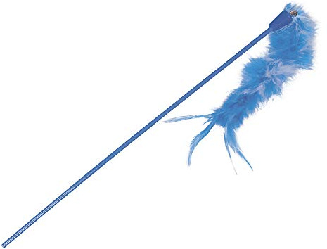 Nobby Plumeau pour Chat avec Baguette : 45 cm, Plumes : 24 cm.