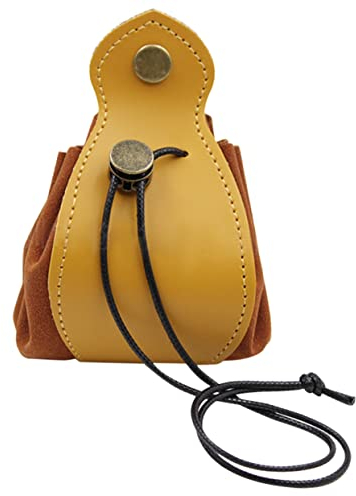 INOOMP Aufbewahrungstasche Für Würfel Würfelbeutel Aus Leder Renaissance-gürtel Würfel Handtaschen Kleiner Würfelbeutel Beutel Mit Inhalt Würfelrolle Kelten Spielzeug Container