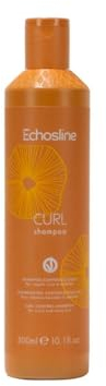 ECHOS Line Shampoo zur Kontrolle von Locken für lockiges und welliges Haar, 300 ml