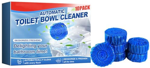 Deodorante per Blocco Pulizia WC,Pastiglie per WC,Blocchi Serbatoio WC,Blocchi Blu Per La Pulizia Della Toilette,Pastiglie per WC Deodorante,Blocchi WC con Acqua,Blocco Pulizia WC