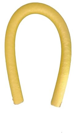 BOSSETY Schwimmnudel 155 * 6.5cm, Poolnudel,Flexibel,stark,lichtecht und langlebig,Dicke Nudeln Zum Schwimmen Im Schwimmbad,4 Farben erhältlich (Gelb)
