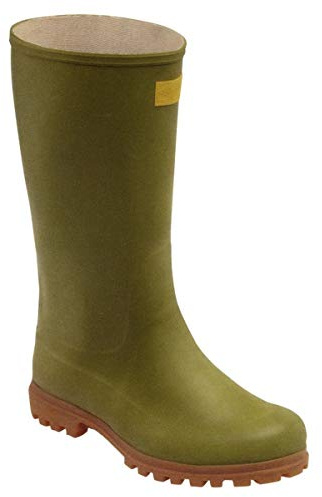 Trento Stivale Ginocchio Gomma Verde N.41