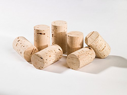 25 Stück Steril Korken 38 x 24 mm 1. Klasse - Premium Naturkorken – Hochwertige, lebensmittelechte Weinkorken für sicheren Flaschenverschluss – Ideal für professionelle Winzer und Hobbyweinmacher
