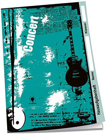 Hausaufgabenheft für Schlaue Concert / DIN A5