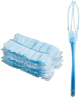 M/N /N Plumeau, Balayette Poussiere, Vadrouille en Microfibre Professionnelle pour La Maison Le Bureau Et Les Voitures, PP + ABS + Tissu Non tissé