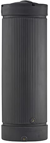 Regentonne 1000l anthrazit Athen Liter aus UV- und witterungsbeständigem Material. Frostsichere Regenwassertonne BZW. Regenfass Regenwassertank mit hochwertigen Messinganschlüssen