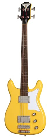 Epiphone Newport Bass Sunset Yellow