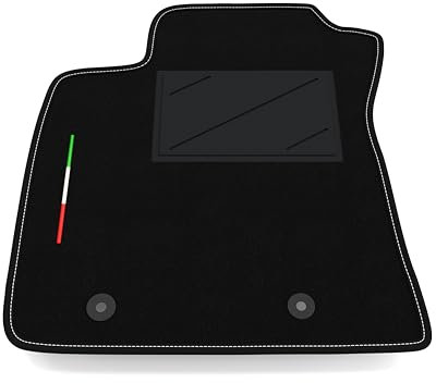 Automatte nur auf der Fahrerseite, 1 Stück, kompatibel mit Toyota Avensis 2009-2012 | 1 maßgeschneiderter Teppich, Italien-Flagge
