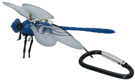 Clip Dragonfly for Hat - Garden Decorative Dragonfly Clips - Dragonfly Garden Stakes Decoration, Unique Dragonfly Clips for Indoor Outdoor Garden