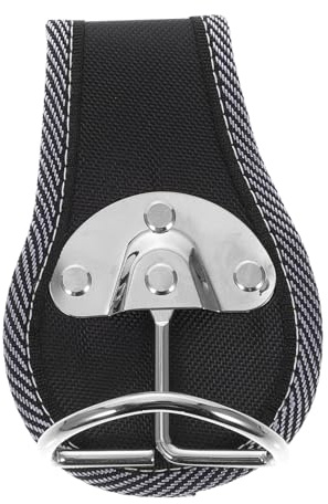 VALICLUD Soporte para Martillo de Cinturón Gancho de Metal Ajustable Organizador de Herramientas Clip para Llaves Accesorios para Cinturón de Herramientas