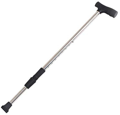 Calking Stick Caminata/Muletas para Caminar Aleación de Aluminio Ligero Canes para Caminar con Mango 9 Niveles de Altura Ajustable para Ancianos