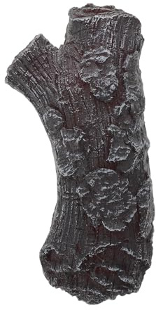 JOINPAYA Bûches de Cheminée Réalistes LED sans Flamme 3D Effet Feu Artificiel Décoratif Intérieur Batterie, Fausses Bûches sans Odeur ni Cendre pour Décoration Maison Hiver et Fêtes